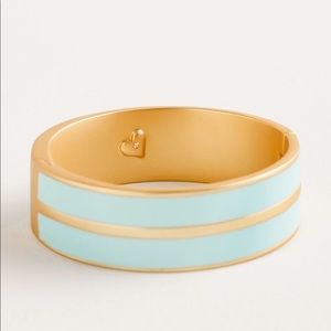 Blue Hinged Cuff Bracelet